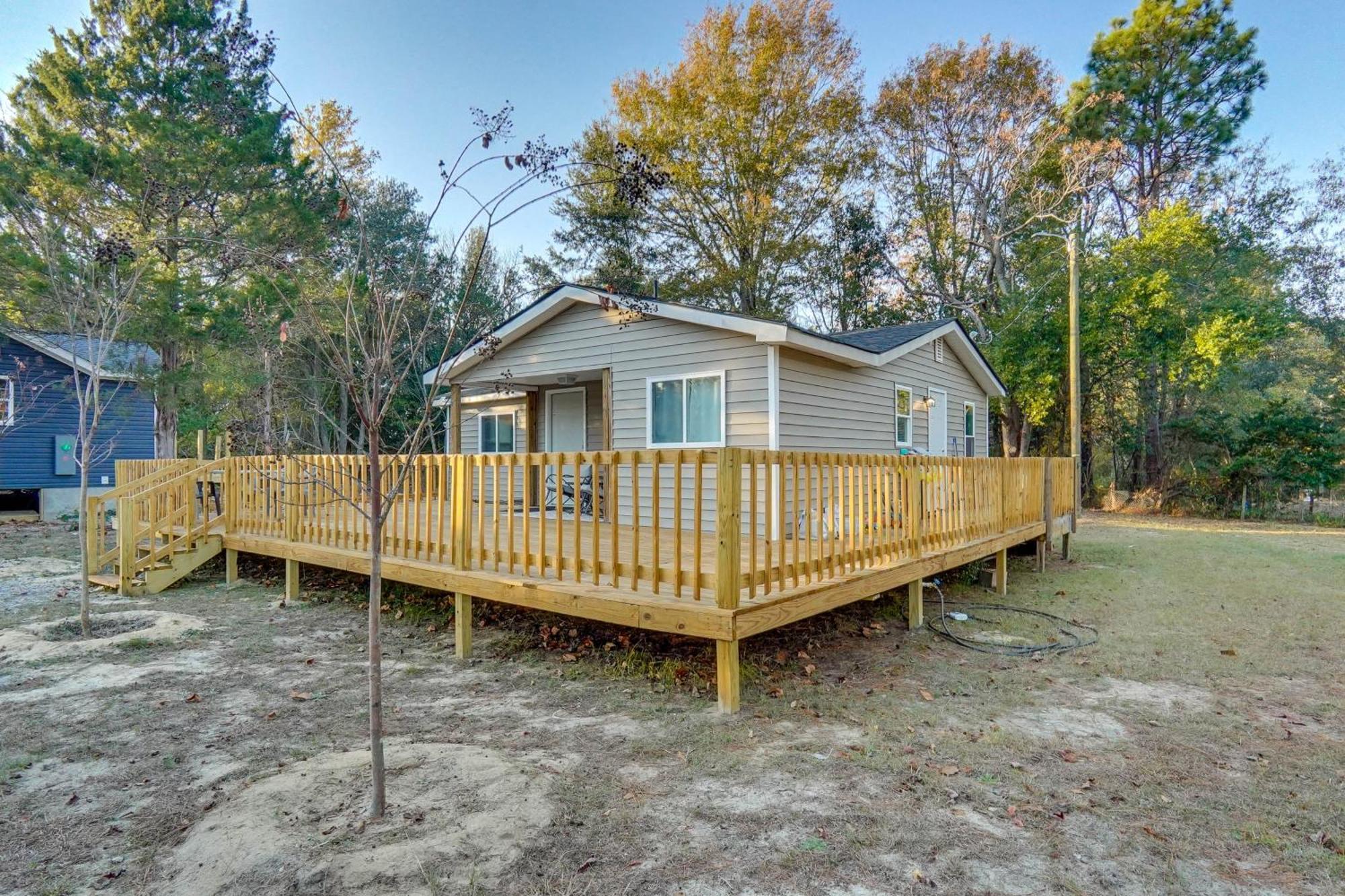 About 8 Mi To Pinehurst Cozy Home With Extended Deck! Aberdeen Экстерьер фото