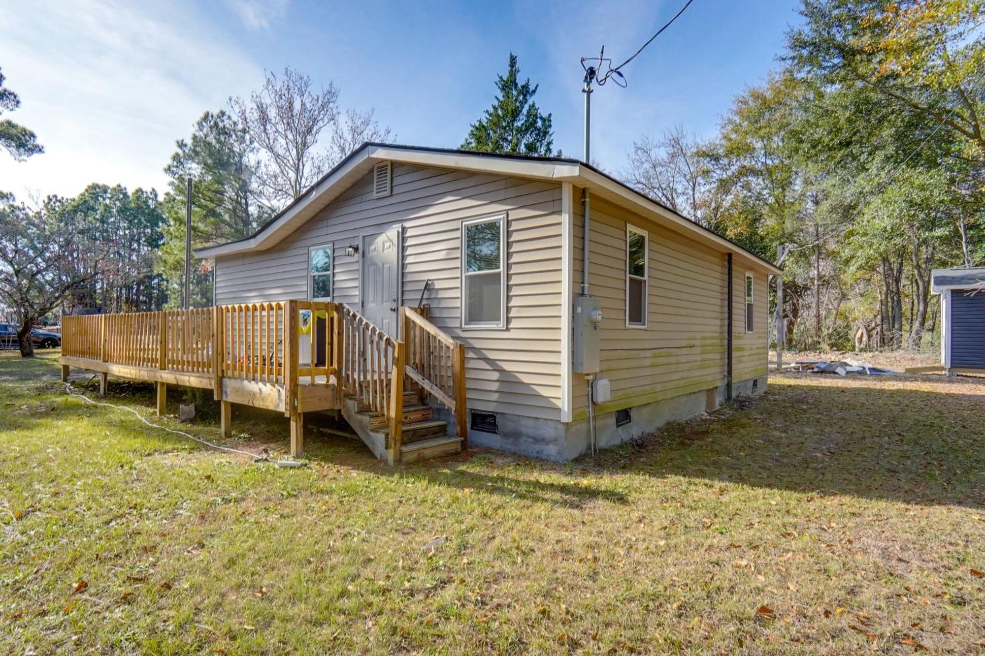 About 8 Mi To Pinehurst Cozy Home With Extended Deck! Aberdeen Экстерьер фото